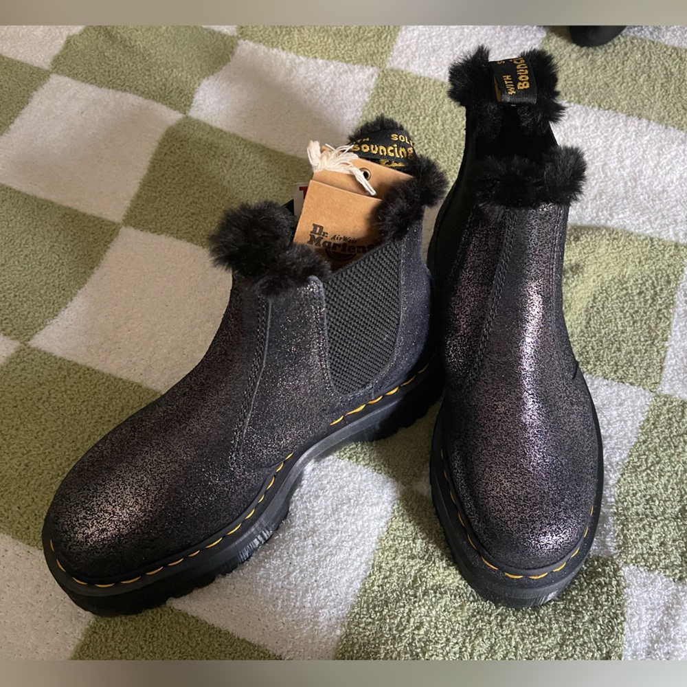 Platform Doc Marten boots- size 7